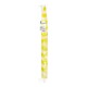 Slunečník plážový 230 cm, Happy Green, žluté pruhy - thumb (1)