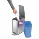 Simplehuman Úzký pedálový koš 5 l, nerezová ocel - thumb (6)