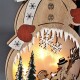 Solight Dřevěný sněhulák s 5x LED, 29 cm - thumb (2)