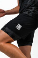 Pánské šortky Nebbia Performance+ Compression 2in1 shorts black XL - thumb (4)