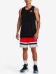Under Armour kraťasy UA Baseline Woven Short II-RED - thumb (1)