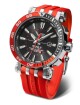 Vostok Europe Energia Rocket Automatic GMT NH34-575A717 - Červený silikonový řemínek - thumb (0)