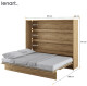 Dig-net nábytek Sklápěcí postel Lenart BED CONCEPT BC-14 | 160 x 200 cm Barva: Dub artisan - thumb (22)