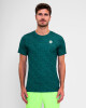 Pánské tričko BIDI BADU  Spike Crew Two Colored Tee Dark Green M - thumb (4)