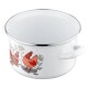 Emalia Pleszew Smaltovaný hrnec s poklicí Rubinka, 18 cm, 2,6 l - thumb (1)