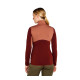 Dámská mikina Icebreaker Merino 400 RealFleece Descender LS Z Cedar Wood/Port/Cb L - thumb (2)