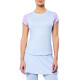 Dámské tričko Mizuno  Charge Printed Tee  Halogen Blue L - thumb (1)