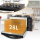Clatronic KK 3786 multifunkční trouba s dvouplotýnkovým vařičem - thumb (10)