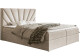 Elvisia Manželská postel EMMA Boxspring 6 | béžová/Jasmine 21 160 x 200 cm Provedení: Postel s topperem - thumb (0)