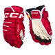 Hokejové rukavice CCM Tacks 4 ROLL PRO 3 Red Senior 13 palců - thumb (0)