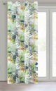 ArtFir Závěs ROMMY K | bílá/zelená 140 x 250 cm - thumb (1)