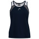 Dívčí tílko Head  Club 22 Tank Top Girls Dark Blue 140 cm - thumb (0)