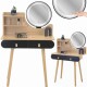 ArtJum Toaletní stolek SCANDI černá | CM-324336 - thumb (1)