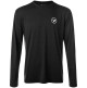 Pánské tričko Virtus  Joker Melange LS Tee Black S - thumb (5)