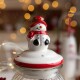 Altom Skleněná dóza s keramickým víčkem Snowman 900 ml - thumb (3)