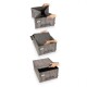 Krabice na oděvy FANCY HOME 40 x 52 x 25 cm, cappuccino - thumb (1)