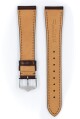 Řemínek Hirsch Siena - hnědý - 18 mm - M – Střední délka - 16 mm - Zlatá - thumb (3)