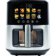 ProfiCook FR 1286 H horkovzdušná fritéza s grafickým displejem a dotykovým senzorem, 6,5 l - thumb (1)