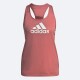 Dámské tílko adidas  BL TK Hazros/White L - thumb (0)