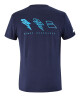 Babolat Drive Cotton Tee blue - thumb (2)