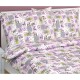Bellatex Bavlněné povlečení Patchwork lila, 140 x 220 cm, 70 x 90 cm - thumb (2)