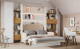 Dig-net nábytek Policová skříň Lenart BED CONCEPT BC-21 | bílá - thumb (1)