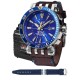 Vostok Europe Energia Rocket Automatic GMT NH34-575A716 - Bílý silikonový řemínek - thumb (7)