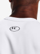 Pánské tričko Under Armour  Fitted Crew-WHT M - thumb (2)