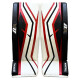Brankářské betony BRIAN'S Iconik X White/Black/Red Intermediate 30 + 1 palec - thumb (1)