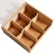 Kesper 58903 Organizér na čaje bambus, 6 přihrádek, 22 x 21 x 9,5 cm - thumb (1)