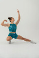 Dámské šortky Nebbia Barbell Therapy Hammies Green M - thumb (3)