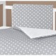 Bellatex Dětský set polštáře a přikrývky Puntíky šedá, 75 x 100 cm, 42 x 32 cm - thumb (4)