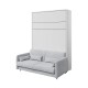 Dig-net nábytek Postel Lenart BED CONCEPT s pohovkou | bílá 140 x 200 cm - thumb (3)