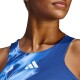 Dámské tílko adidas  Melbourne Tennis Y-Tank Top Multicolor/Blue L - thumb (2)