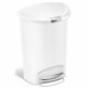 Simplehuman Pedálový odpadkový koš, 50 l, bílá - thumb (0)
