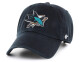 Kšiltovka 47 Brand  Clean Up NHL San Jose Sharks Black - thumb (0)