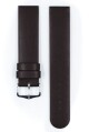 Řemínek Hirsch Scandic - hnědý - 24 mm - L – Standardní délka (doporučujeme) - 24 mm - Stříbrná - thumb (1)