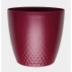 Plastia Plastový květináč Perla 16 cm, vínová, Plastia, pr.16 cm - thumb (0)