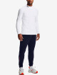 Pánské tričko Under Armour  Fitted Mock-WHT XL - thumb (1)