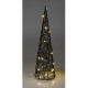 Vánoční LED kužel Blackwire černá, 12 x 40 cm - thumb (1)