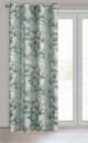 ArtFir Závěs GRACE K | zelené květiny 140 x 250 cm - thumb (2)