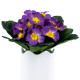 Umělá květina Prvosenka fialová, 24 cm - thumb (2)
