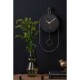 Karlsson 5892BK designové kyvadlové nástěnné hodiny - thumb (2)