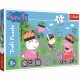 Trefl Maxi puzzle Prasátko Peppa Aktivní den, 24 dílků - thumb (1)