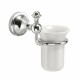 GEDY NV1013 Nevis sklenka, keramika, chrom - thumb (0)