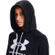 Dámská mikina Under Armour  Rival Fleece Logo Hoodie Black XS - thumb (1)