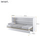Dig-net nábytek Sklápěcí postel Lenart BED CONCEPT BC-06 | 90 x 200 cm Barva: Šedá - thumb (23)