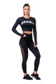 Nebbia dámské legíny s vysokým pasem Mesh 573 Black - thumb (0)
