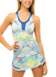 Dámské tílko Lucky in Love  Flow Motion Cami w/ Bra Blue Marine S - thumb (0)