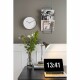 Karlsson 5732WH designové nástěnné hodiny, pr. 28 cm - thumb (2)